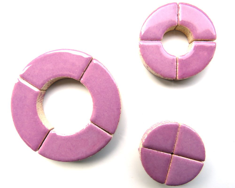 Ceramic Bullseyes - Fresh Lilac