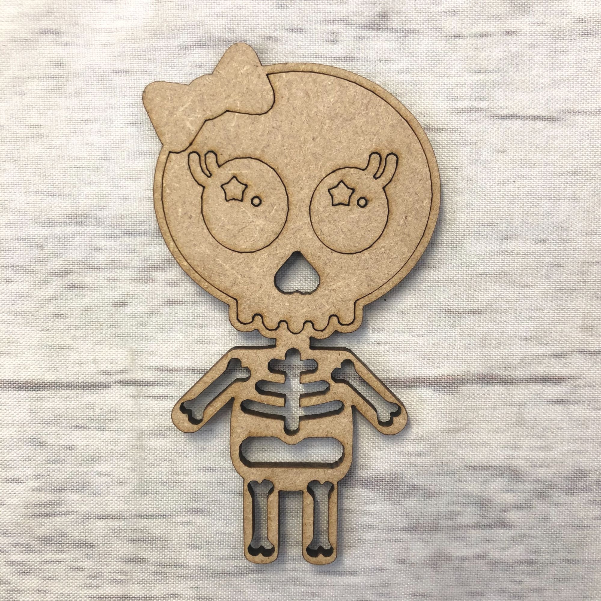 Skeleton - engraved