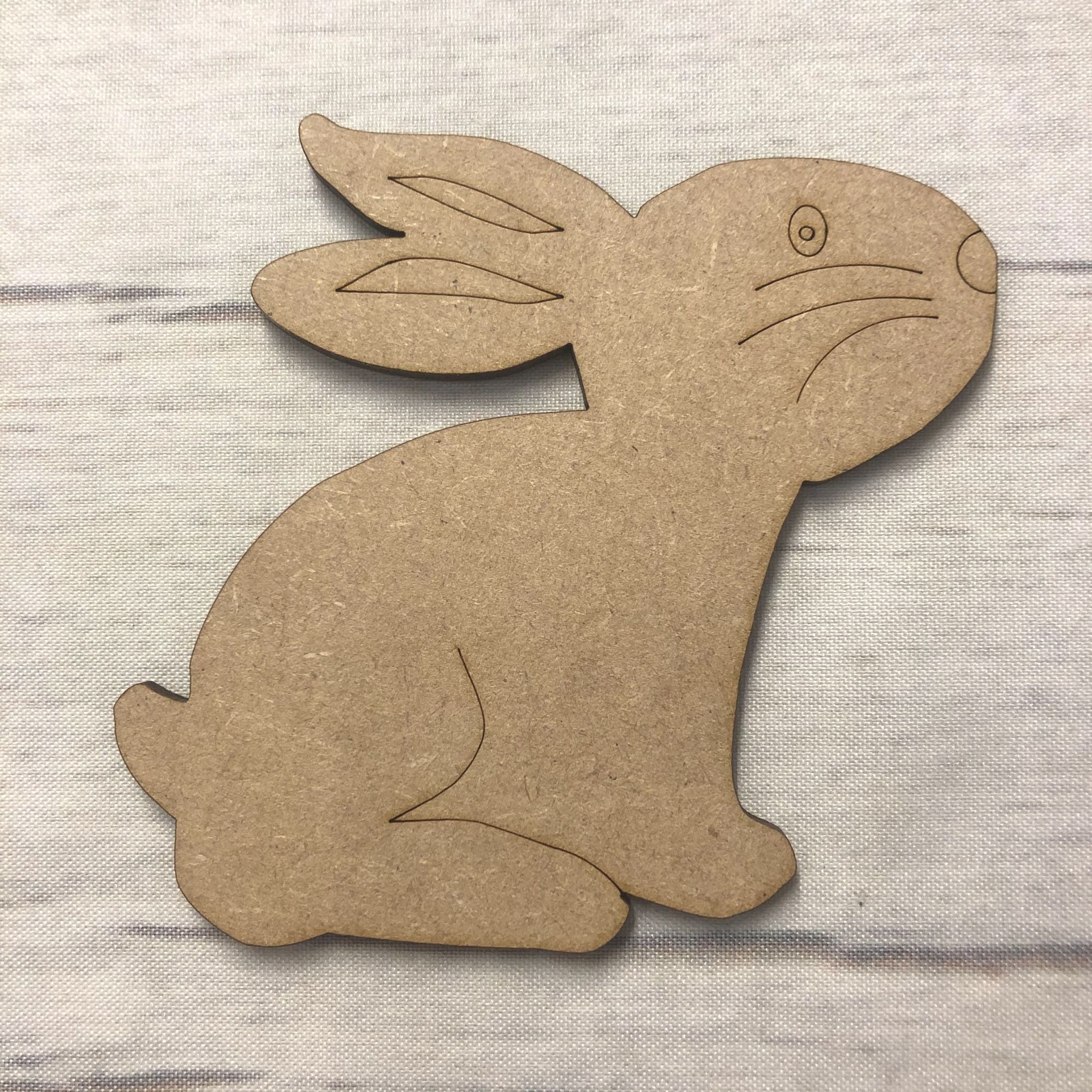 Rabbit 1 - engraved