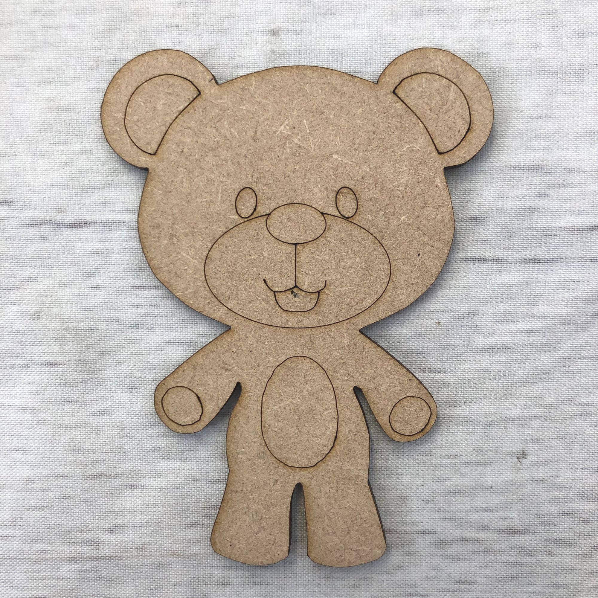 Teddy Bear 1 - engraved