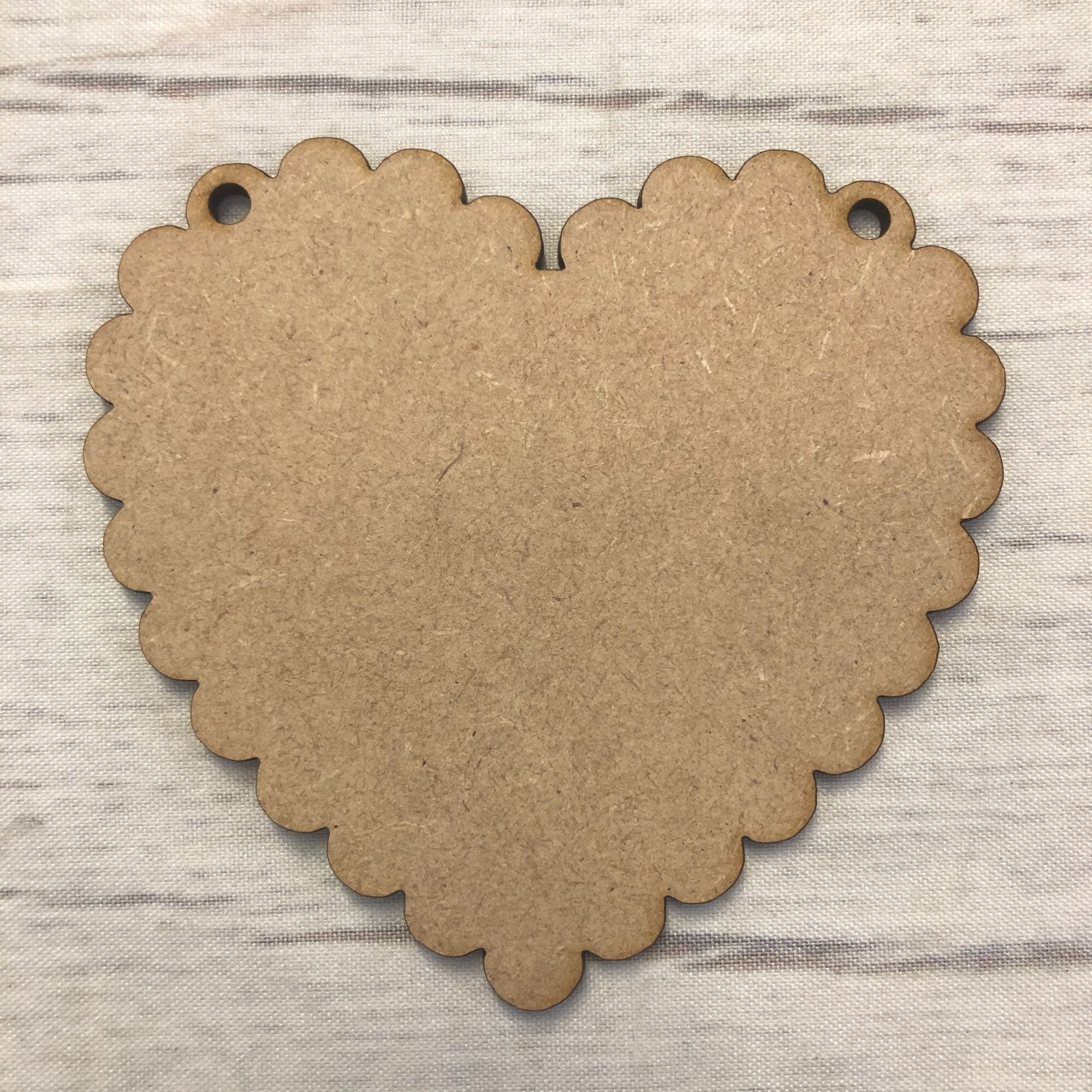 Bunting - Scalloped Heart
