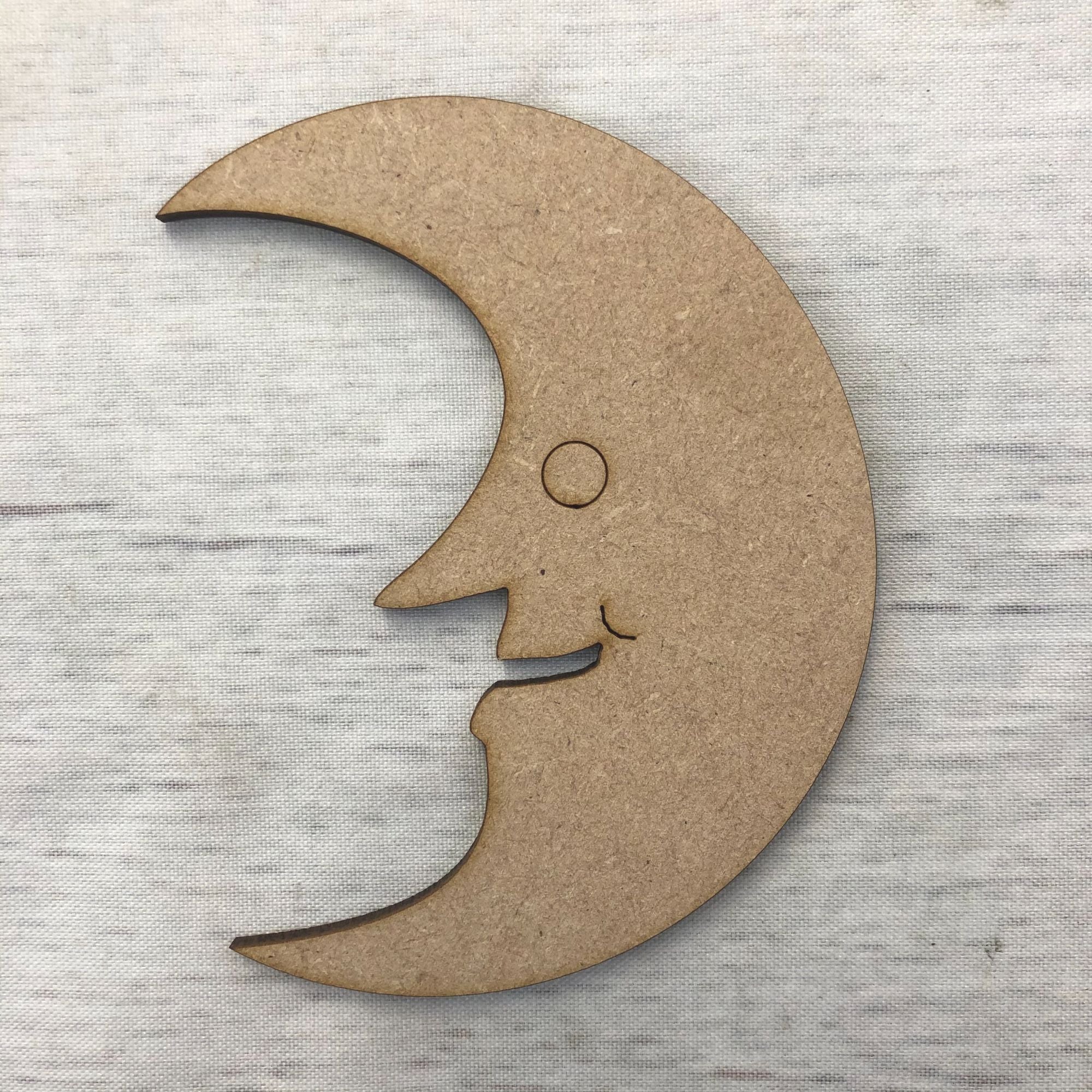 Moon 2 - engraved