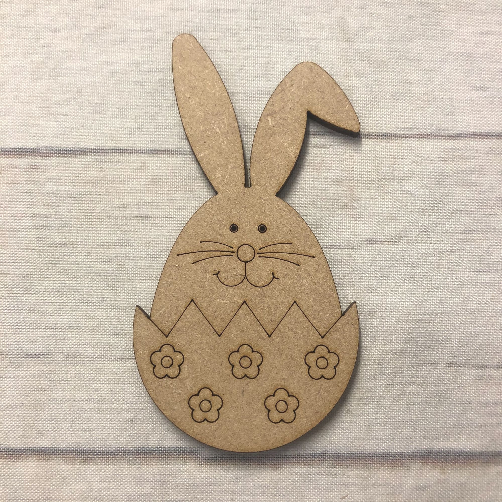 Easter Rabbit 2 - engraved