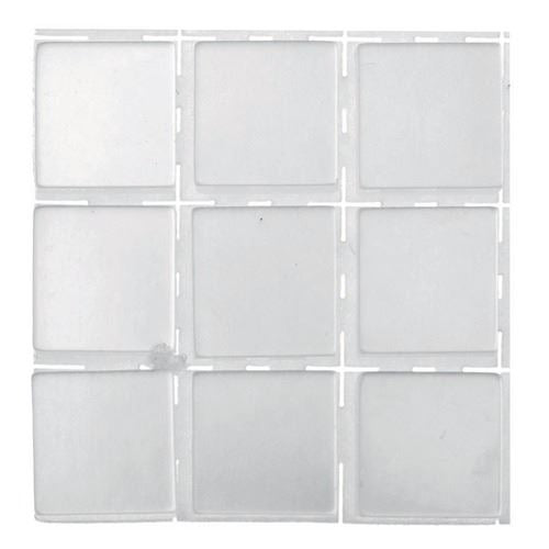 10mm Poly Mosaic - White - Set - DISCONTINUED