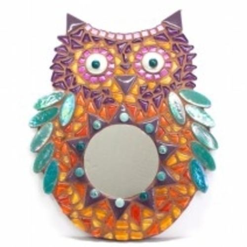 Kit - Furry Owl Mirror 30cm