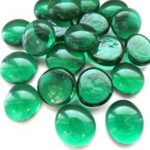 Glass Nuggets - Emerald Crystal