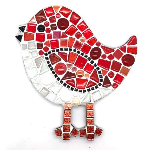 Kit - Bird Mosaic Kit - Red
