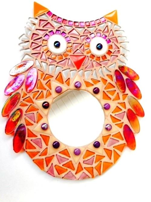 Kit - Peachy Owl Mosaic