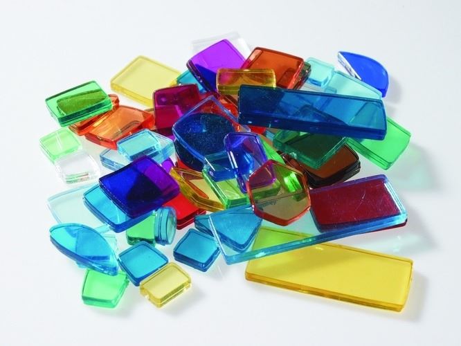 Acrylic Shapes - Multicolour Mix