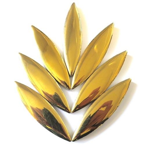 Ceramic XL Petals - Gold H01
