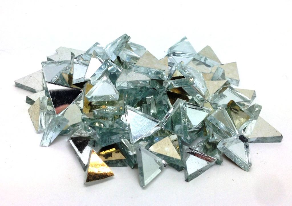 Mirror Tiles - 8mm Triangular