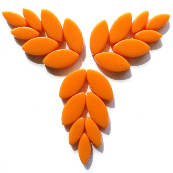 Glass Petals - Orange
