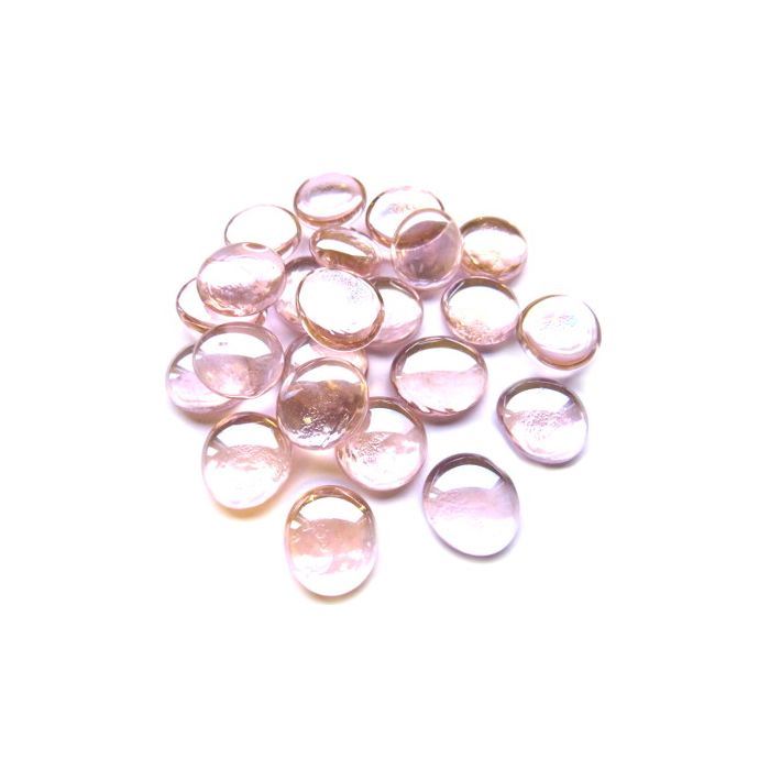 Glass Nuggets - Pastel Pink Diamond