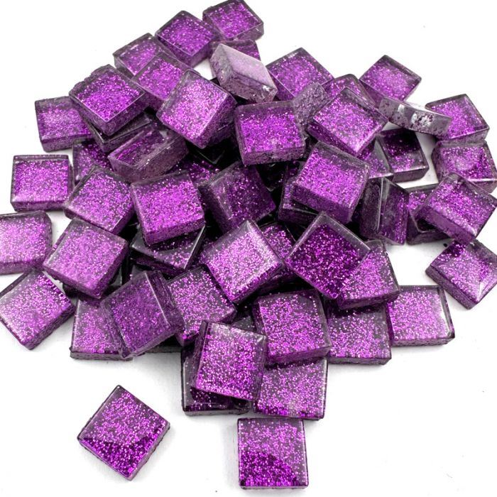 10mm Glitter Loose - Emperor Purple