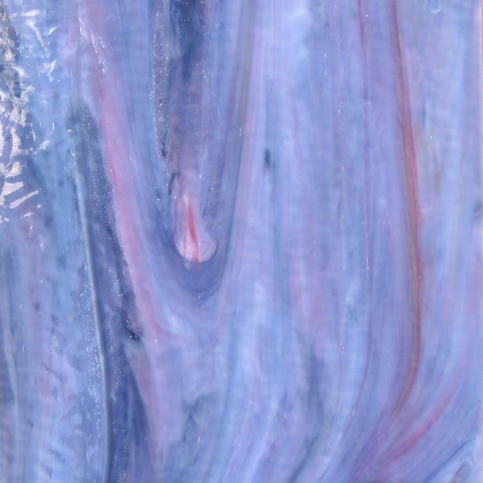 Chinese Glass - Lavender Magenta Ripple