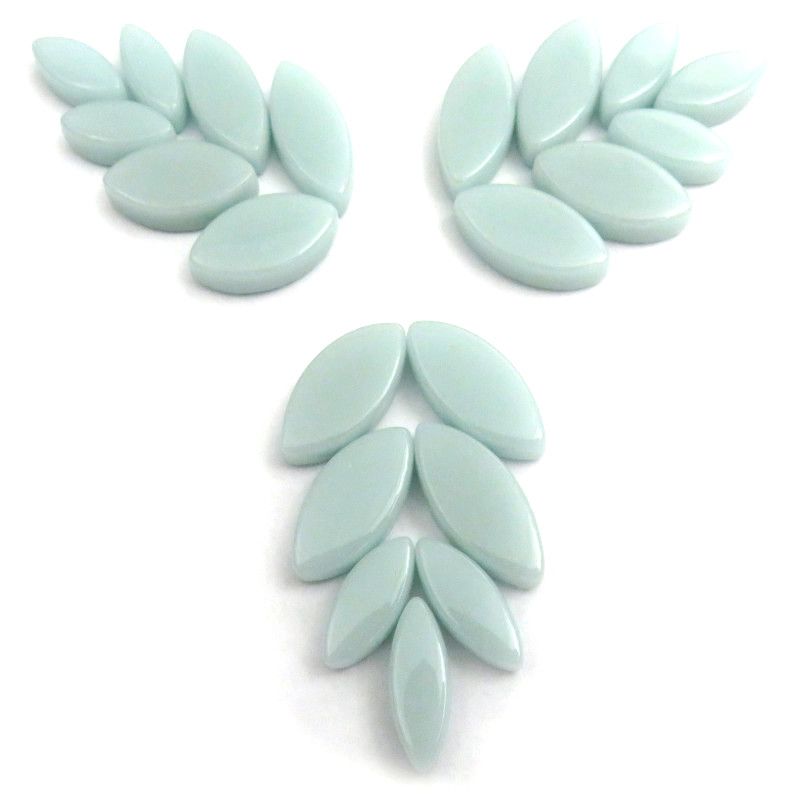 Glass Petals - Airy Teal