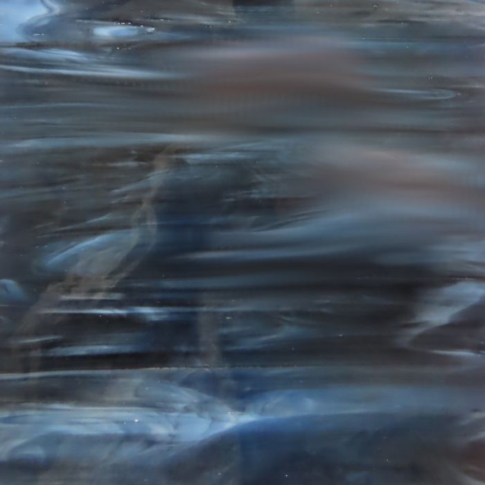 Chinese Glass - MG69 Smoking Embers - 1/4 Sheet