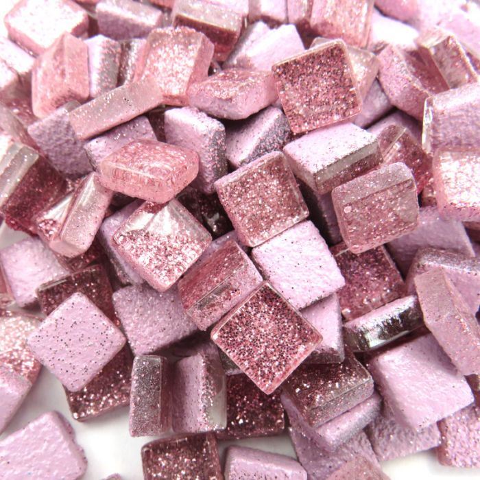 10mm Glitter Loose - Princess Pink