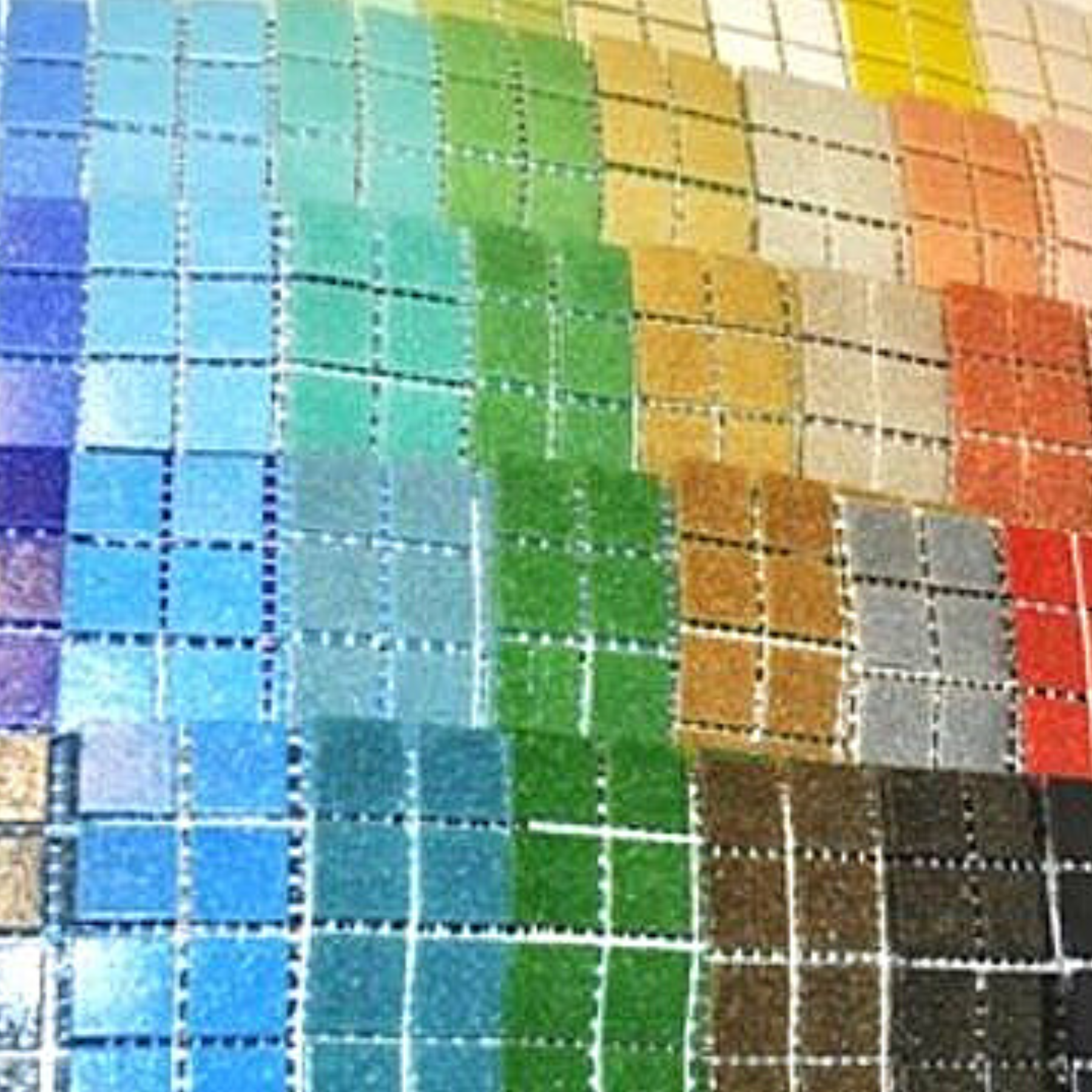 Colour Packs - School Pack 2625 tiles: 20x20mm