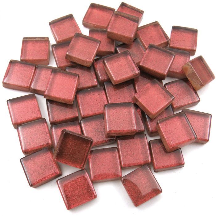 10mm Glitter Loose - Brick Red