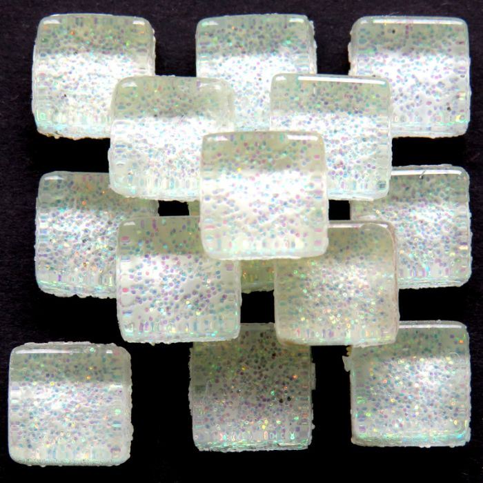 10mm Glitter Loose - Snowflake