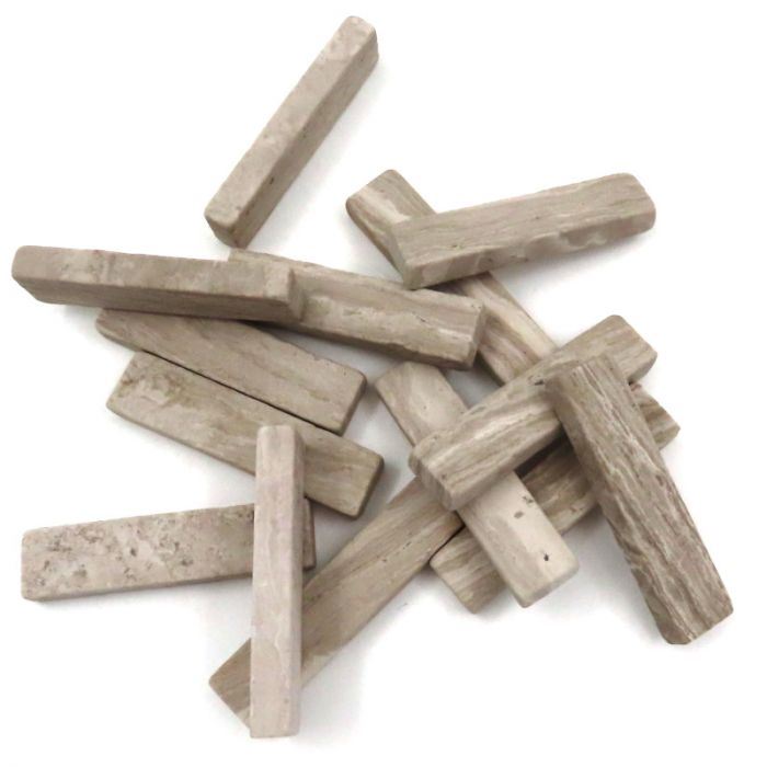 Marble Rods - Woodgrain White - 250g