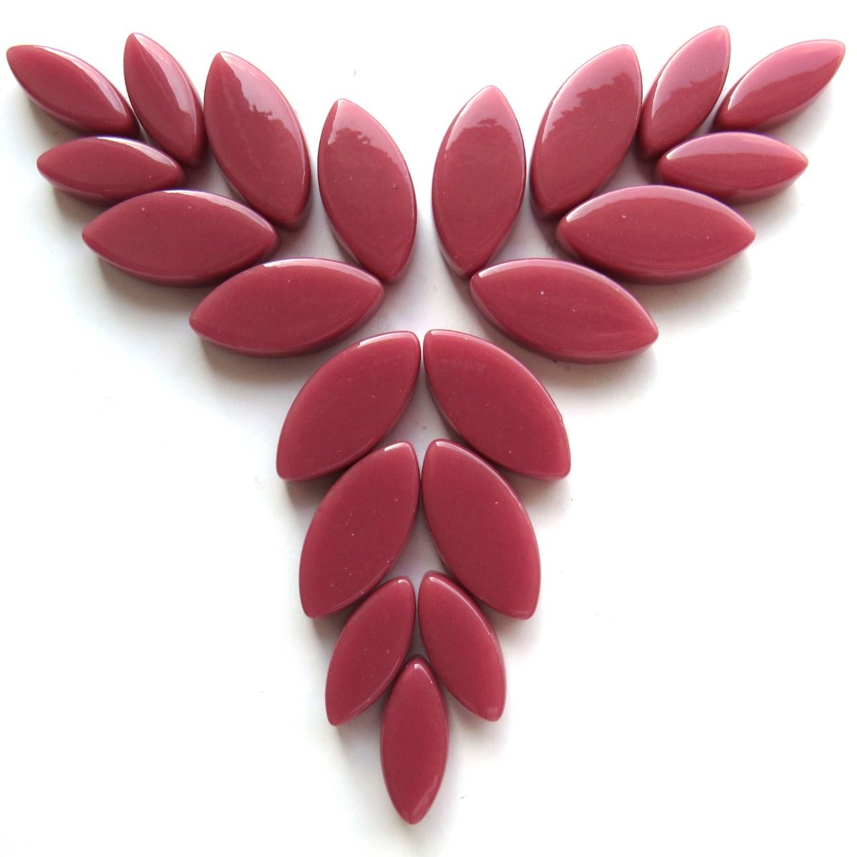 Glass Petals - Raspberry