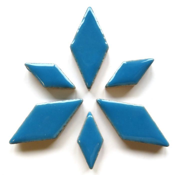Ceramic Diamonds - Thalo Blue