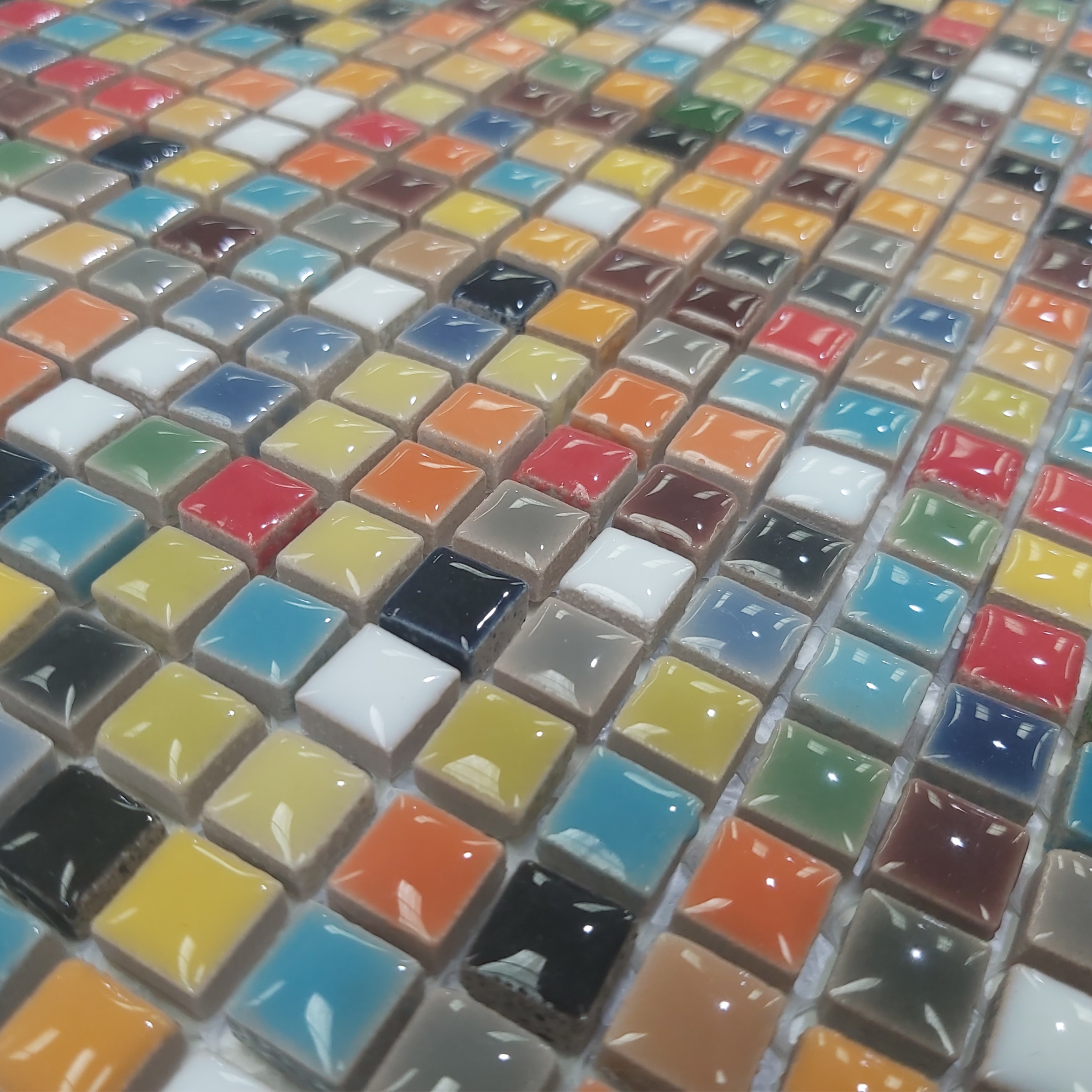 10mm Glazed Ceramic - Multi Sheet