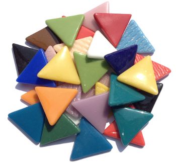 29mm Triangles Mix - Confetti