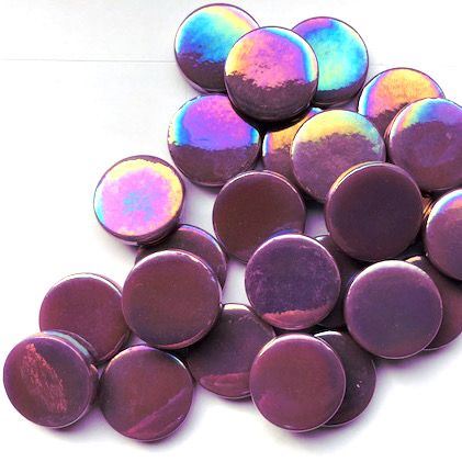 Penny Rounds Iridised - 085P Purple - DISCONTINUED