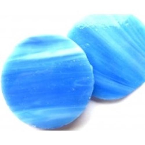 Large Tiffany Circles - Dream Blue - Set of 2