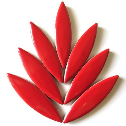 Ceramic XL Petals - Poppy Red H4