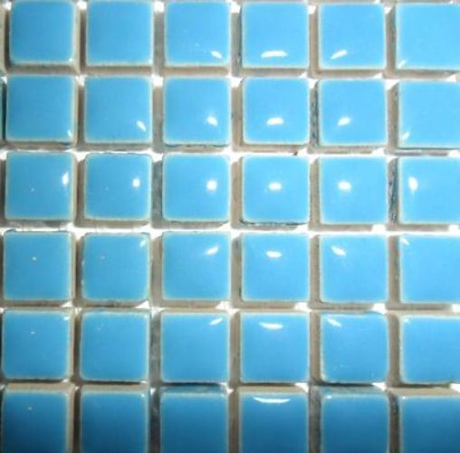 10mm Glazed Ceramic - Thalo Blue H171