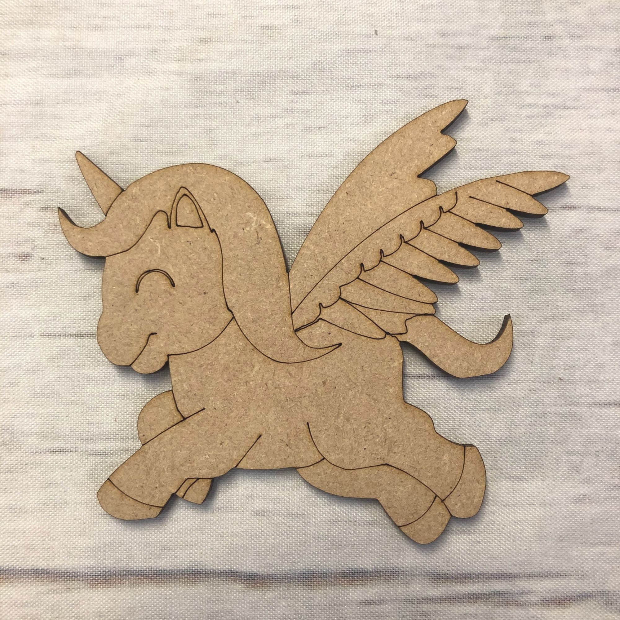 Unicorn 4- engraved