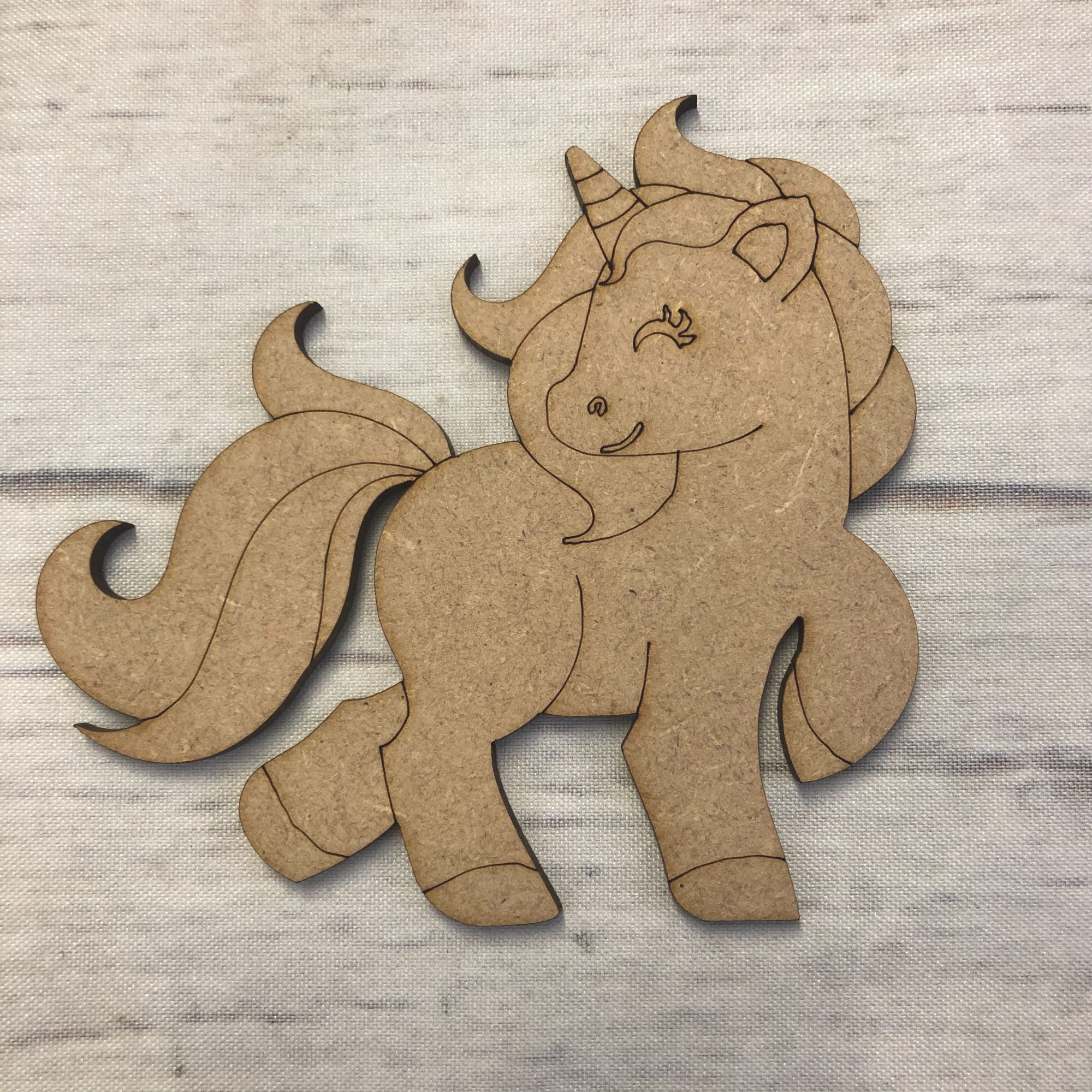 Unicorn 3 - engraved