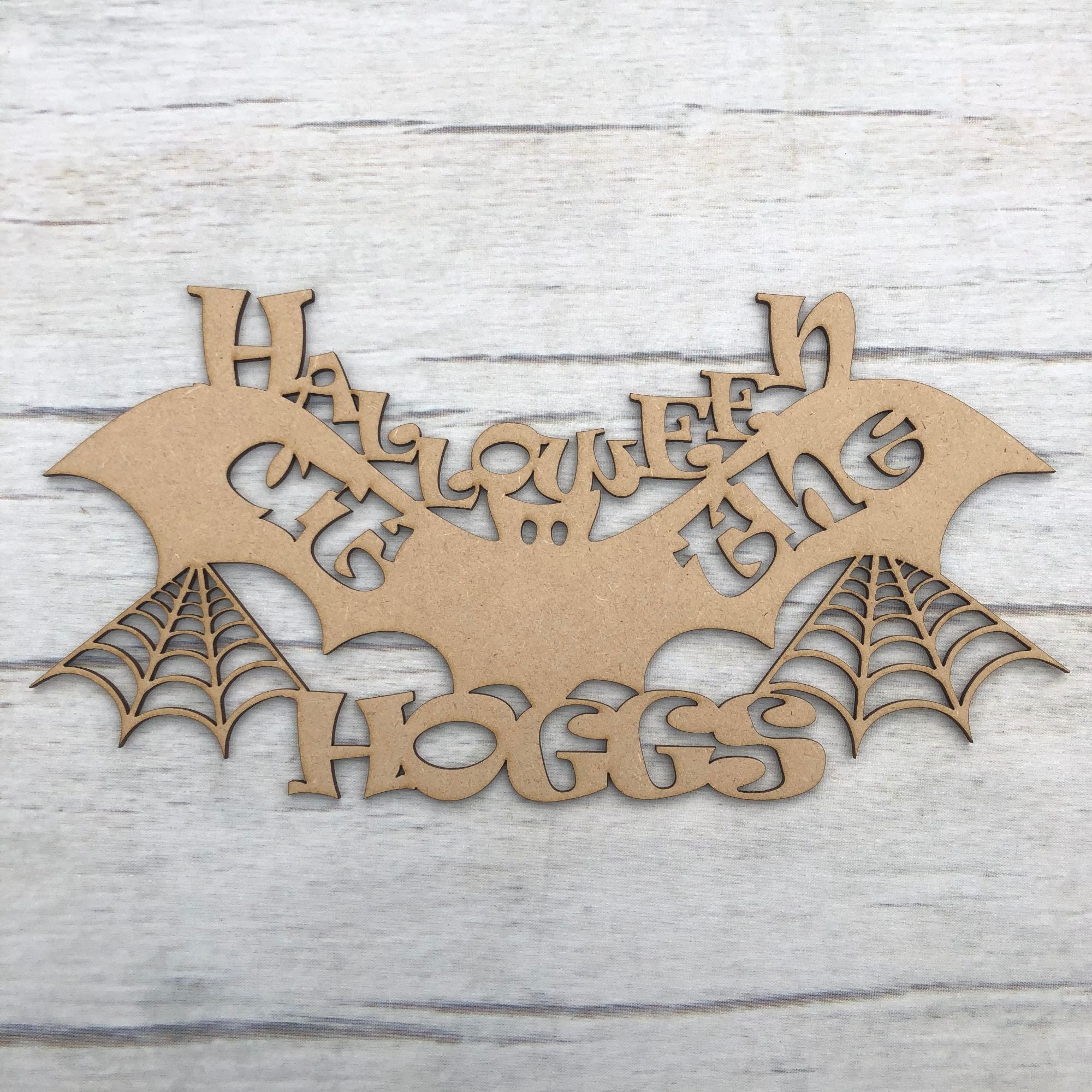 Base MDF - Halloween at the..' Halloween hanging Plaque - customised