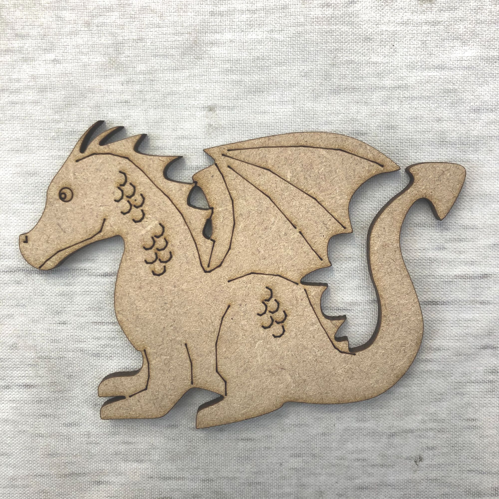 Dragon 2 - engraved