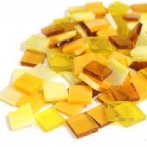 Mini Stained Glass tile mix - Dandelion