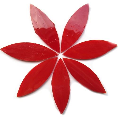 Large Tiffany Petals - Deep Red