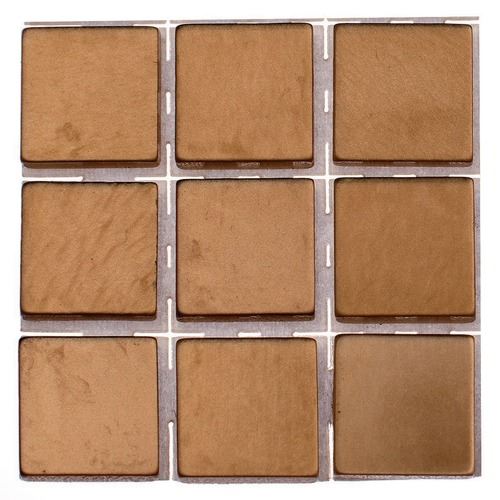 10mm Poly Mosaic - Light Brown - DISCONTINUED