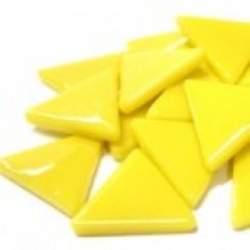 29mm Triangles - Yellow Opal 030