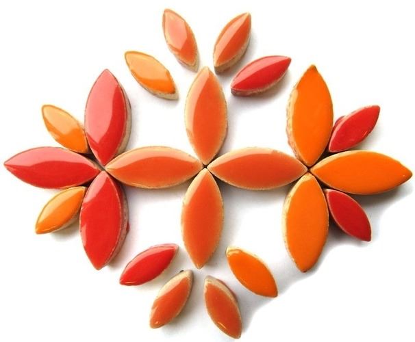 Ceramic Petals Mix - Kumquat
