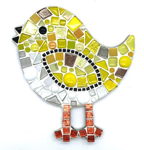 Kit - Bird Mosaic Kit - Yellow
