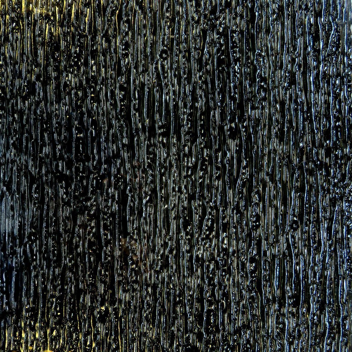 Van Gogh Glass - Black Sparkle Rain