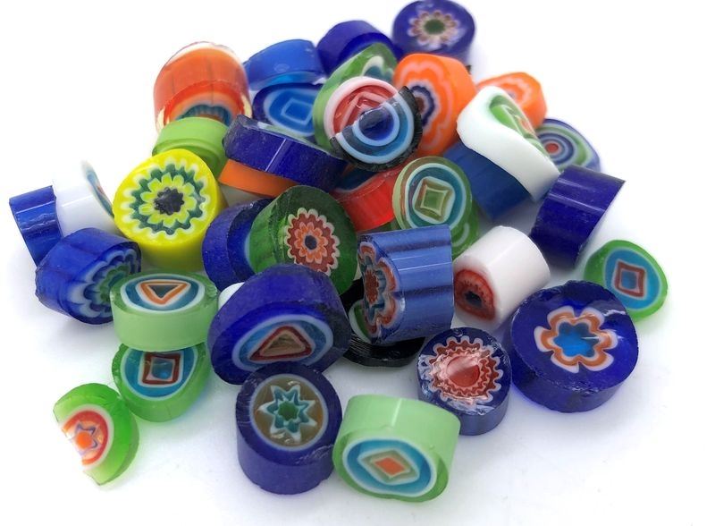 Millefiori - 9/10mm Multicolour