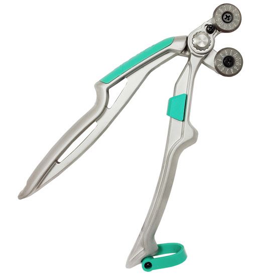 LEONTOOL 8-Inch Wheeled Mosaic Glass and Tile Nipper with 2
