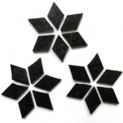 Stained Glass diamonds - Pure Black