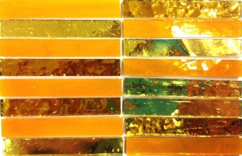 Mirror Slivers - Golden Yellow