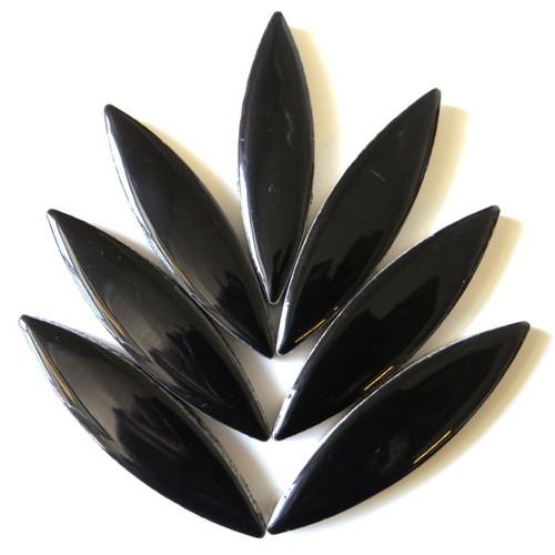 Ceramic XL Petals - Black H1